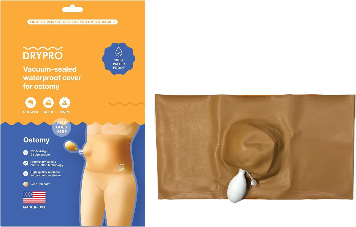 DRYPRO waterproof ostomy protector
