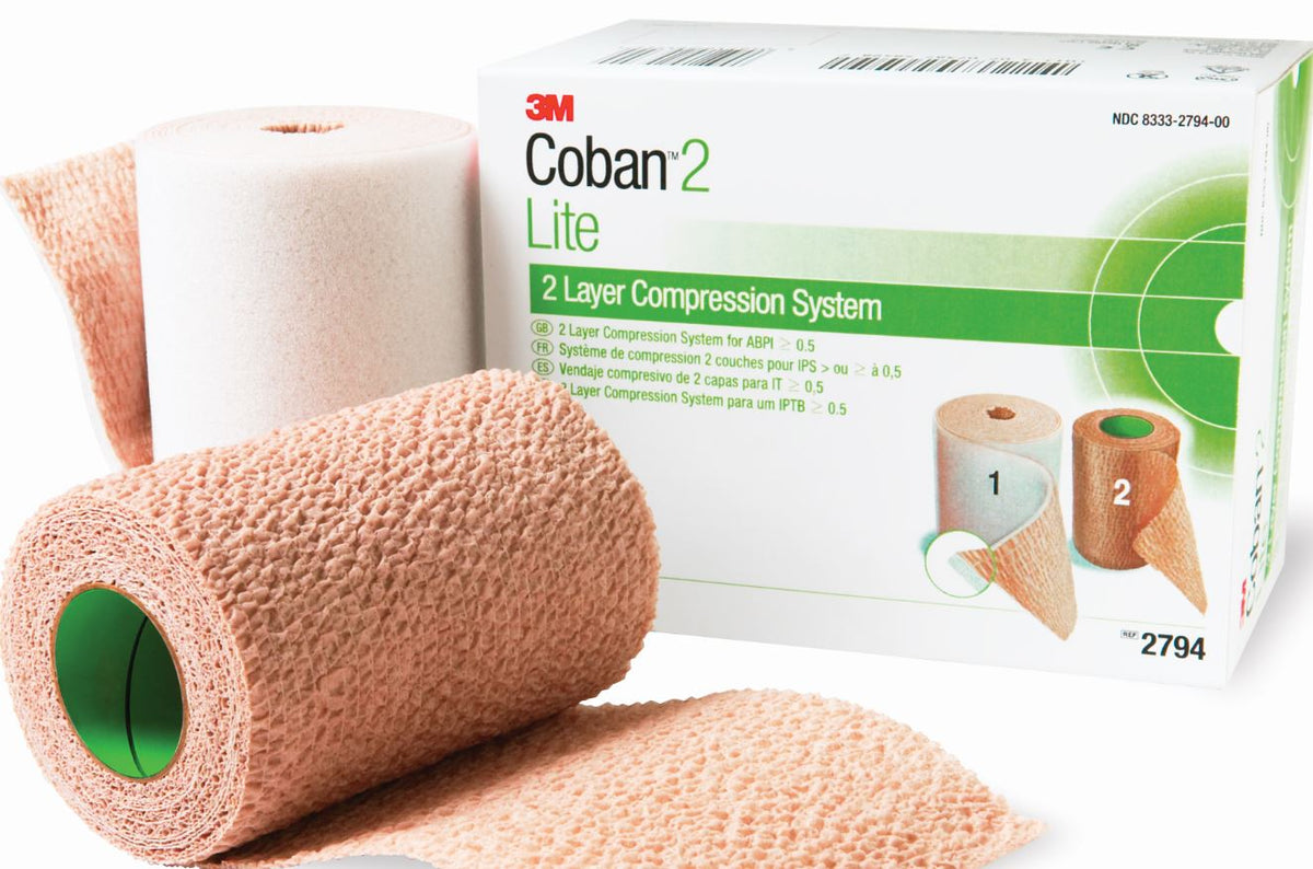 3M Coban 2 Lite two-layer compression system