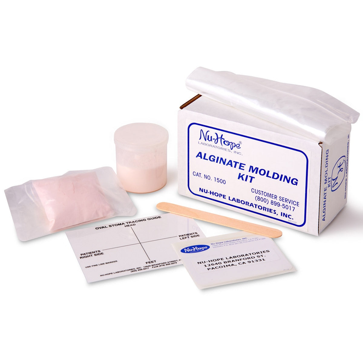 Nu-Hope Alginate Molding Kit, SKU 1500