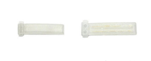 Nu-Hope closure clamp for a drainable ostomy pouch