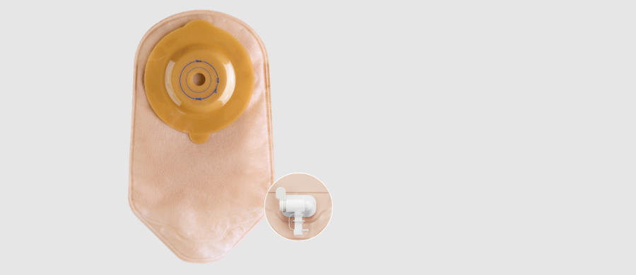 Salts Confidence Convex Supersoft urostomy pouch