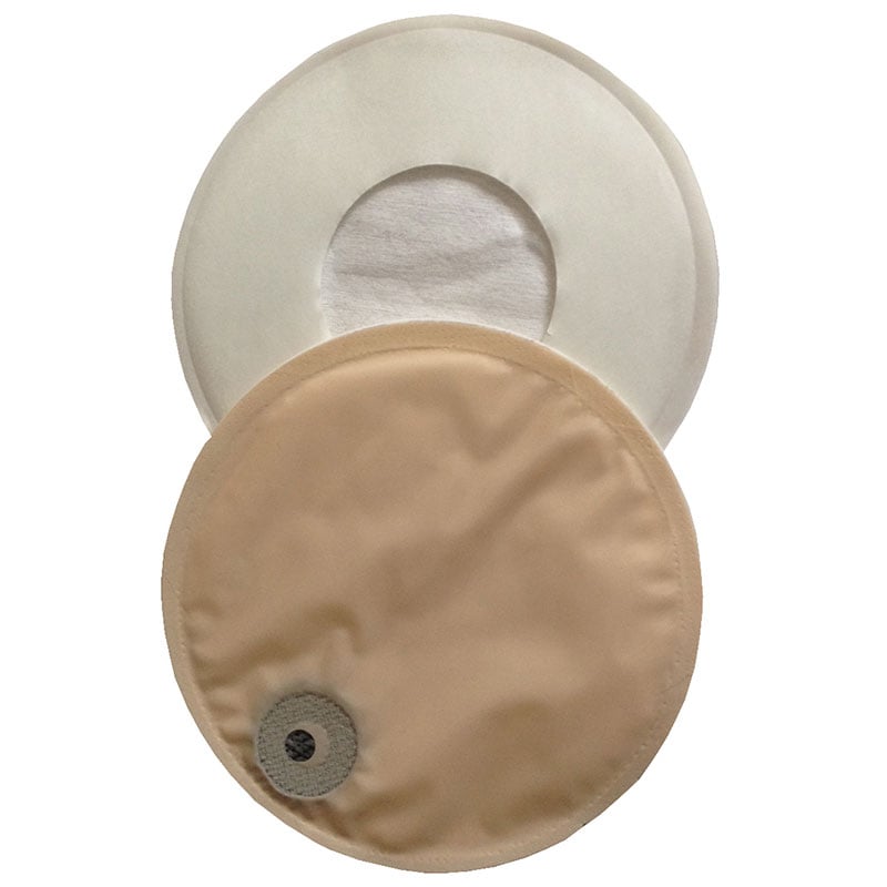 Safe n Simple stoma cap with hydrocolloid collar