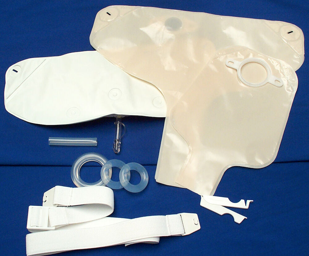 Nu-Hope non-adhesive ileostomy pouching kit