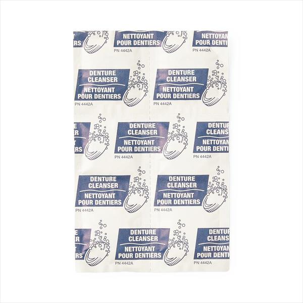 Medline Effervescent Denture Cleanser Tablets