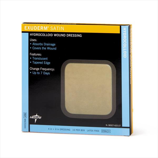 Medline Exuderm Satin Hydrocolloid Wound Dressing