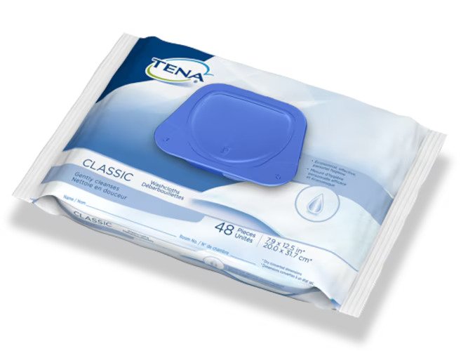 TENA Proskin Classic Wipes / Washcloths