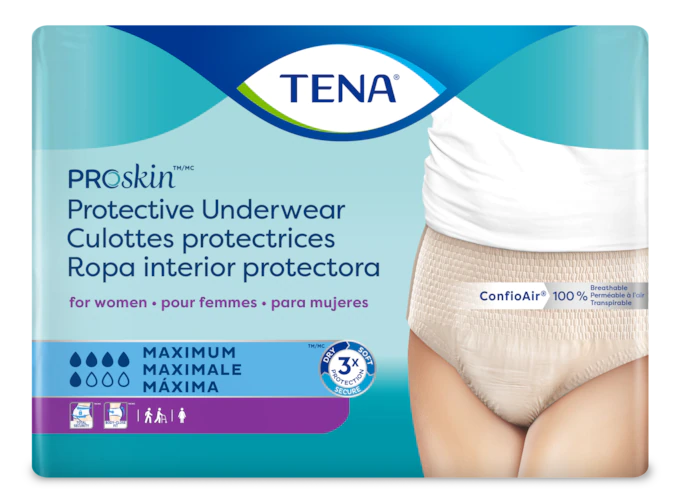 TENA ProSkin™ Incontinence Underwear for Women with Maximum Absorbency