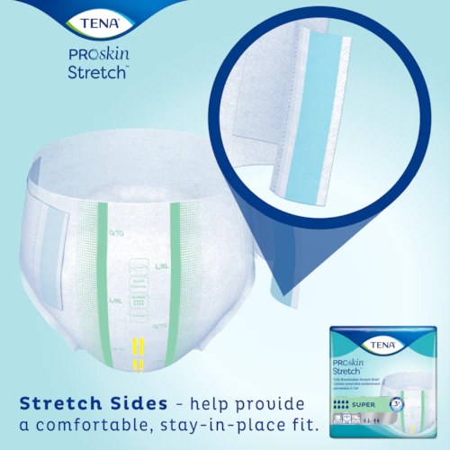 TENA ProSkin™ Stretch Super Incontinence Briefs