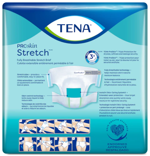 TENA ProSkin™ Stretch Super Incontinence Briefs