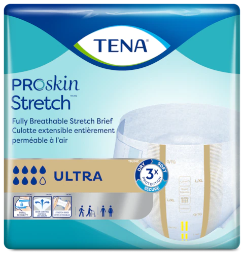 TENA ProSkin™ Stretch Ultra Incontinence Briefs – DignityPlus