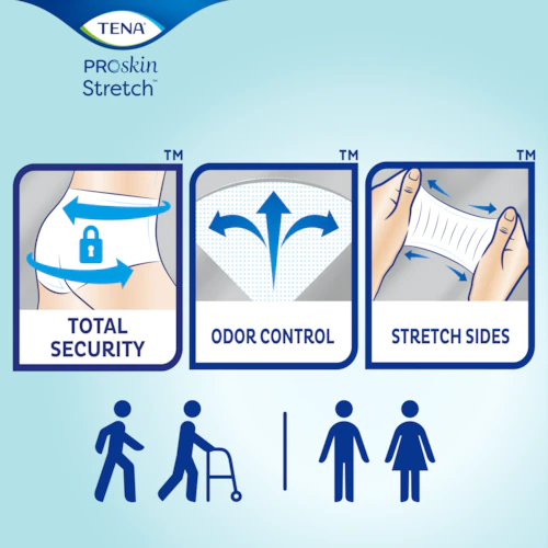 TENA ProSkin™ Stretch Ultra Incontinence Briefs