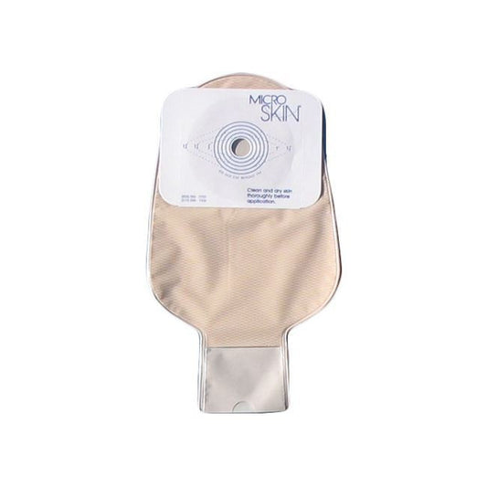 Cymed MicroSkin Platinum One-Piece Clear Drainable Pouches