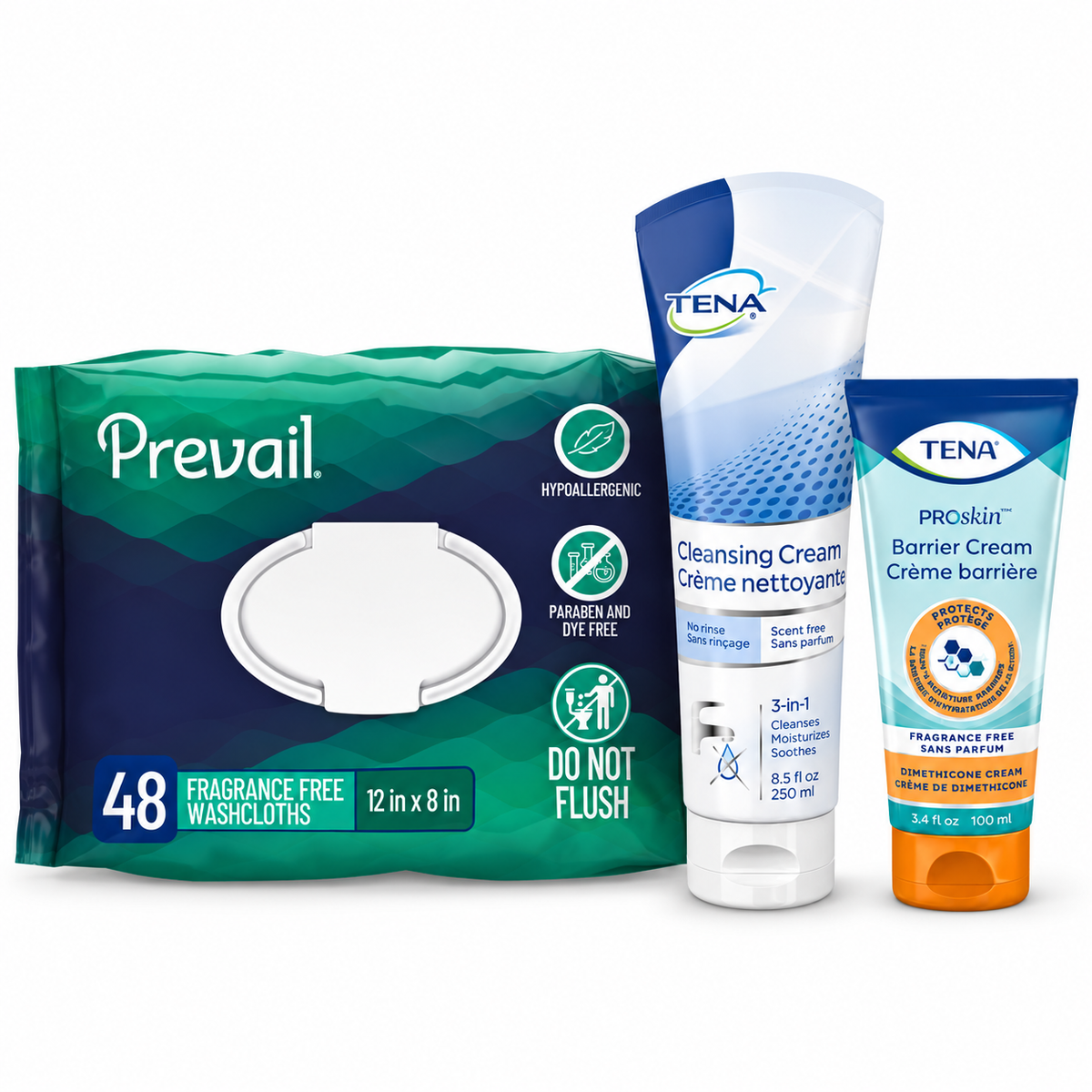 Fragrance-Free Skin Comfort Set – included products