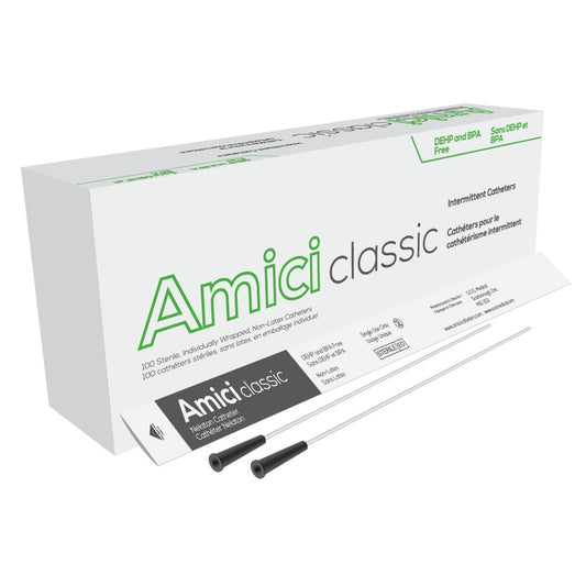 Amici Classic Male Intermittent Catheter — 10 French, 16 in, Box of 100 product image