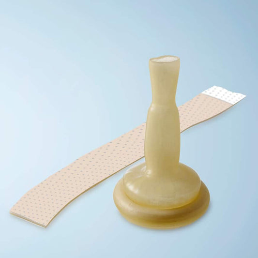 Coloplast Conveen Latex Male External Catheter — Adhesive Liner, Box of 35 — product-family photo