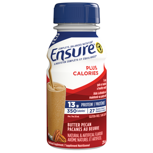 Ensure Plus Calories butter pecan 235 mL bottle