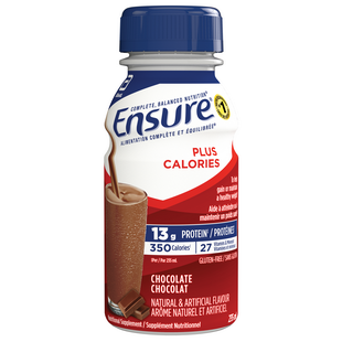Ensure Plus Calories chocolate 235 mL bottle