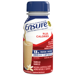 Ensure Plus Calories vanilla 235 mL bottle