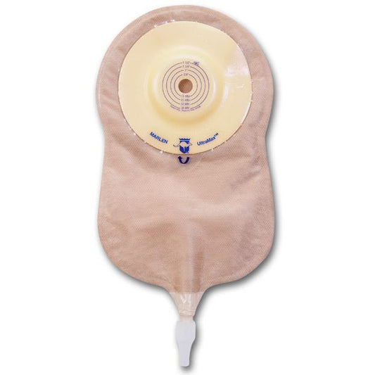 Marlen UltraMax shallow convex urostomy pouch with AquaTack barrier