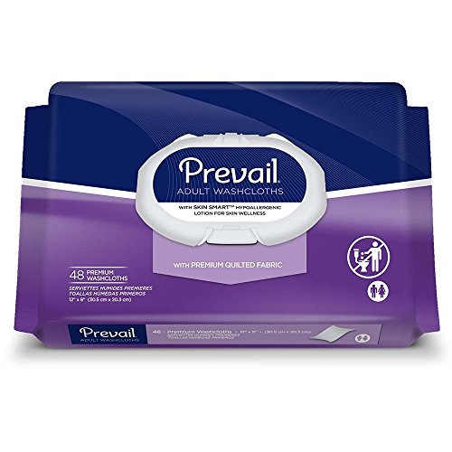 Prevail Premium Quilted Washcloths package