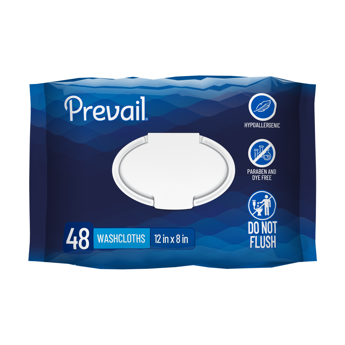 Prevail Enhanced Lotion Adult Washcloths