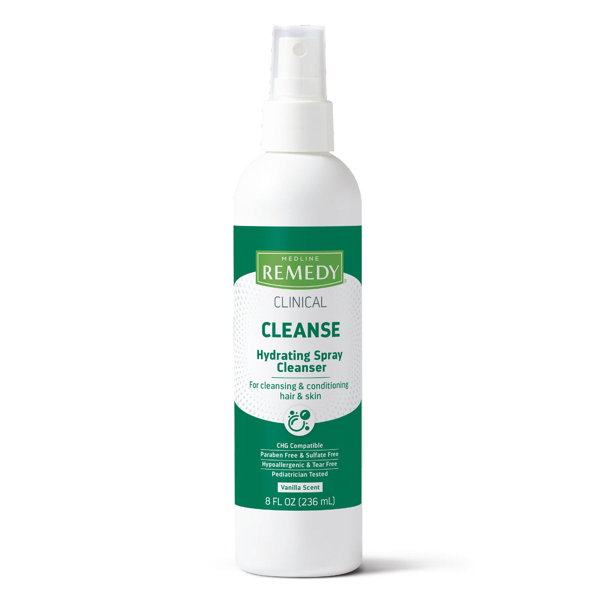 Medline Remedy Clinical hydrating spray cleanser