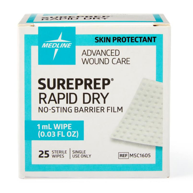 SurePrep Rapid Dry barrier film wipes