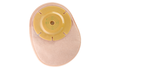 Salts Confidence Natural Soft Convex closed one-piece ostomy pouch