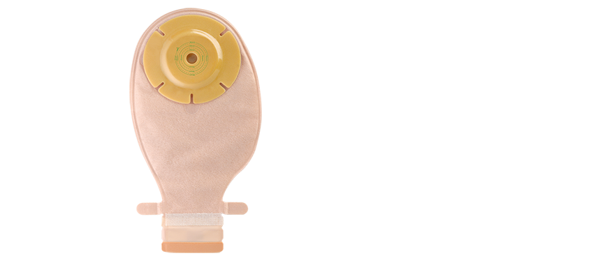 Salts Confidence Natural Soft Convex drainable one-piece ostomy pouch