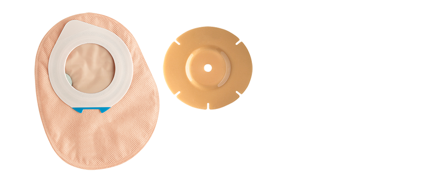 Salts Harmony Duo convex flange with Flexifit and aloe