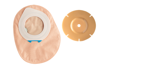 Salts Harmony Duo convex flange with Flexifit and aloe
