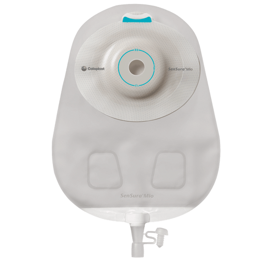 Coloplast SenSura Mio 1-Piece Urostomy Pouches — Deep Convex
