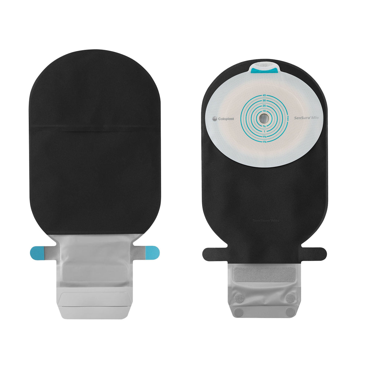 Coloplast SenSura Mio Black 1-Piece Drainable Pouches