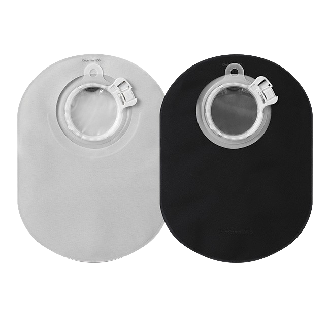 Coloplast SenSura Mio Black Click 2-Piece Closed Pouches