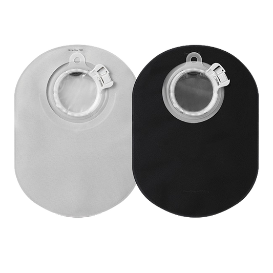 Coloplast SenSura Mio Black Click 2-Piece Closed Pouches
