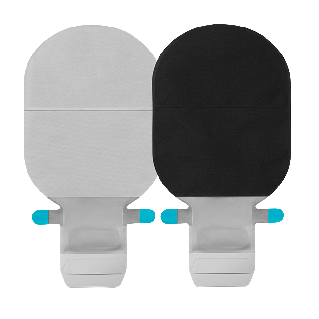 Coloplast SenSura Mio Black Click 2-Piece Drainable Pouches