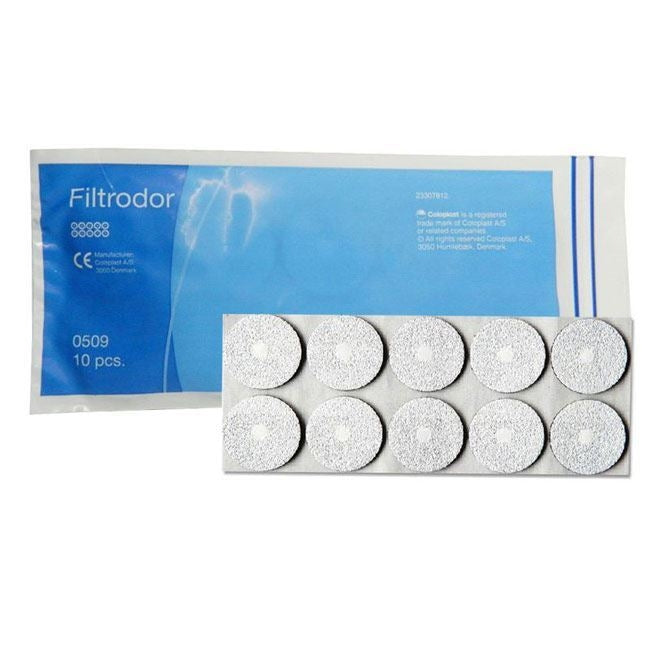 Coloplast Filtodor Charcoal-Activated Pouch Filters