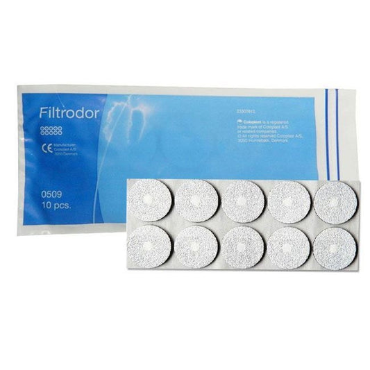 Coloplast Filtodor Charcoal-Activated Pouch Filters