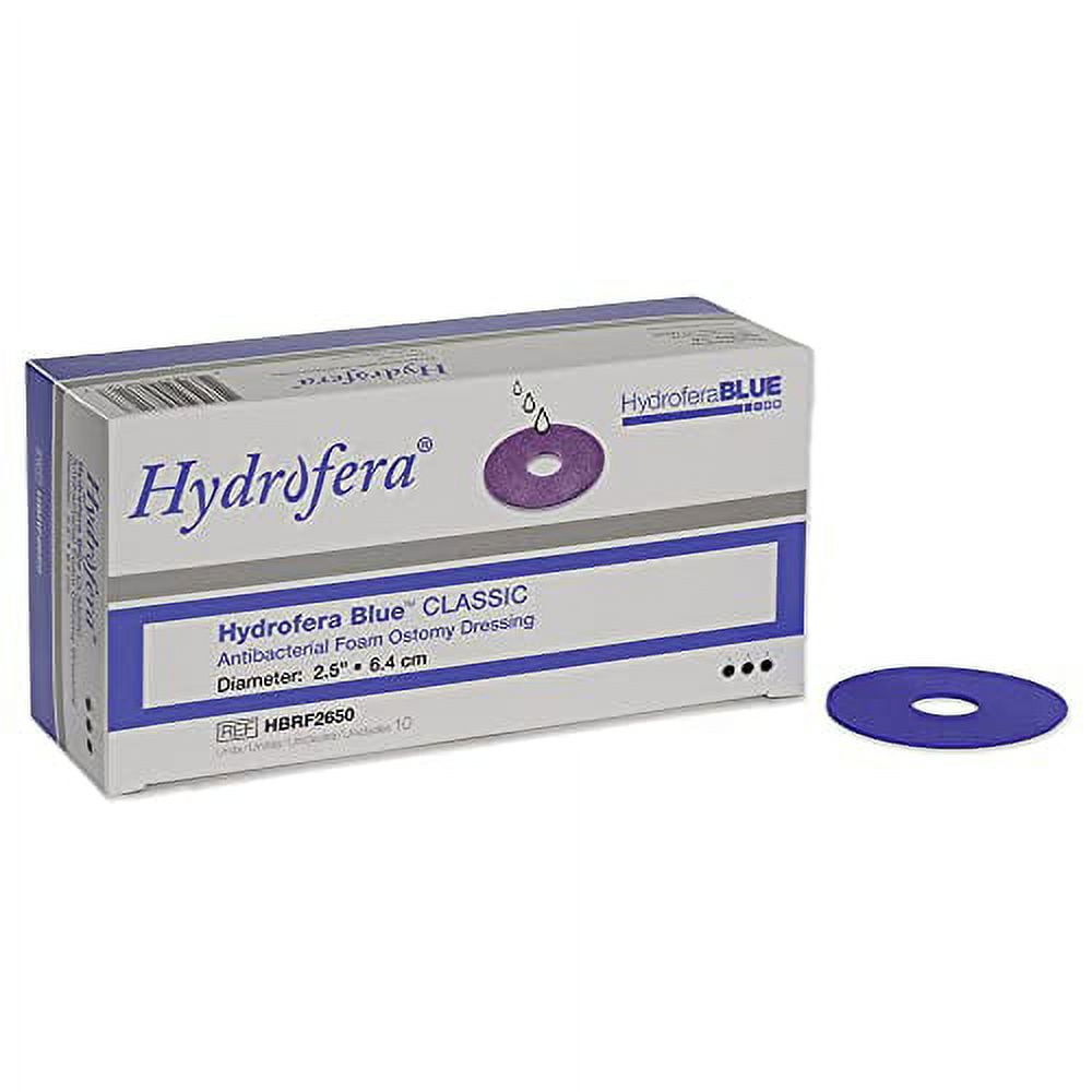 Hydrofera Blue ostomy ring foam dressing