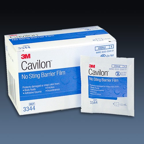 3M Cavilon No-Sting Barrier Film Wipes, box of 30