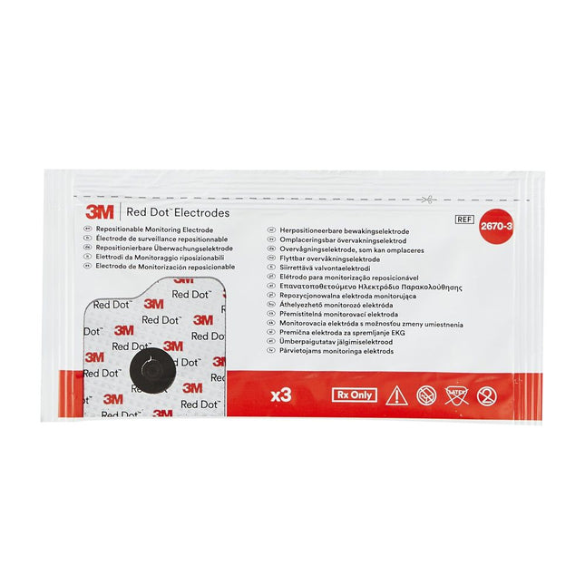 3M Red Dot Repositionable Electrodes
