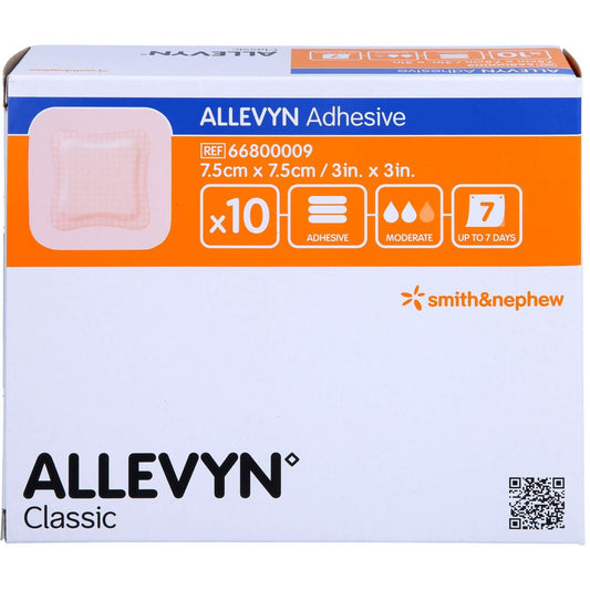 Smith & Nephew ALLEVYN Gentle Adhesive Foam Dressing