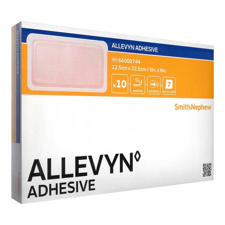 Smith & Nephew ALLEVYN Hydrocellular Foam Dressing 12.5 x 22.5 cm