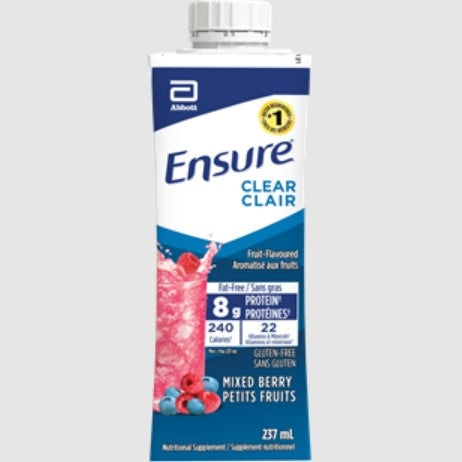 Ensure Clear Nutritional Drink — Case of 24