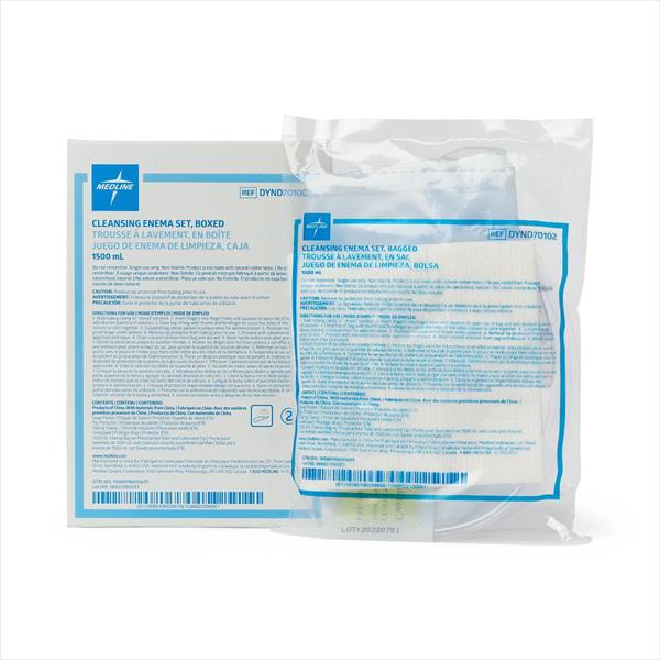 Medline Enema Bag Set — 1,500 mL