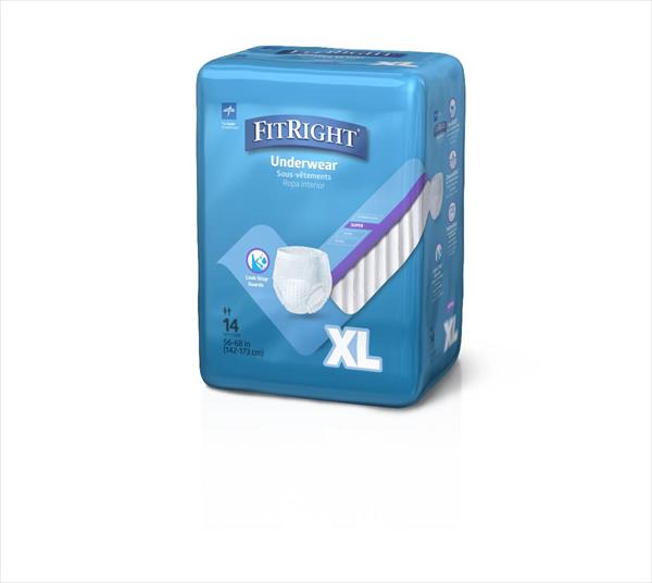 Medline Protection Plus Super-Absorbent Adult Underwear