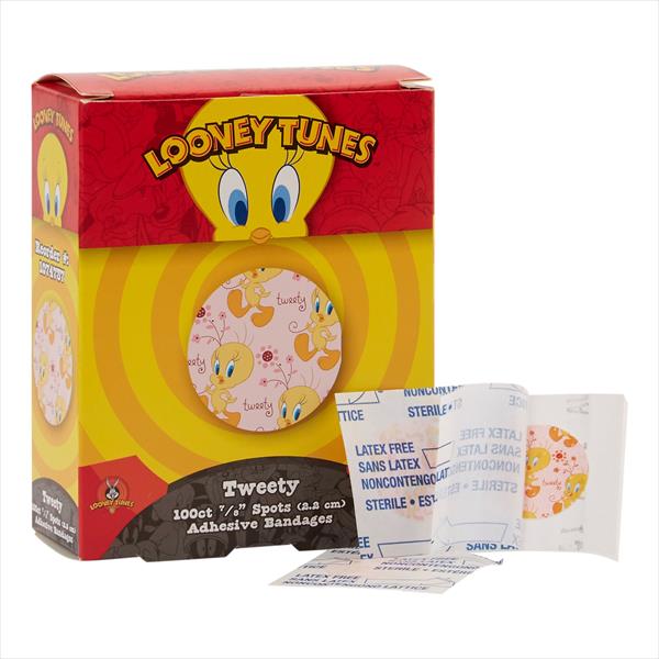 Kids Tweety Bird Plastic Spot Bandage