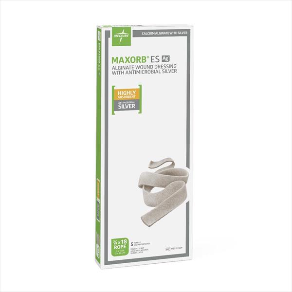 Medline Maxorb Ag Silver 100%-Calcium Alginate Dressing