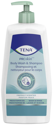 TENA ProSkin™ Body Wash & Shampoo Freshly scented (500ml)