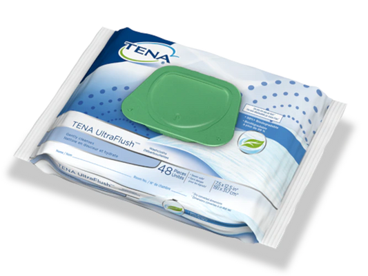 TENA® UltraFlush™ Washcloth